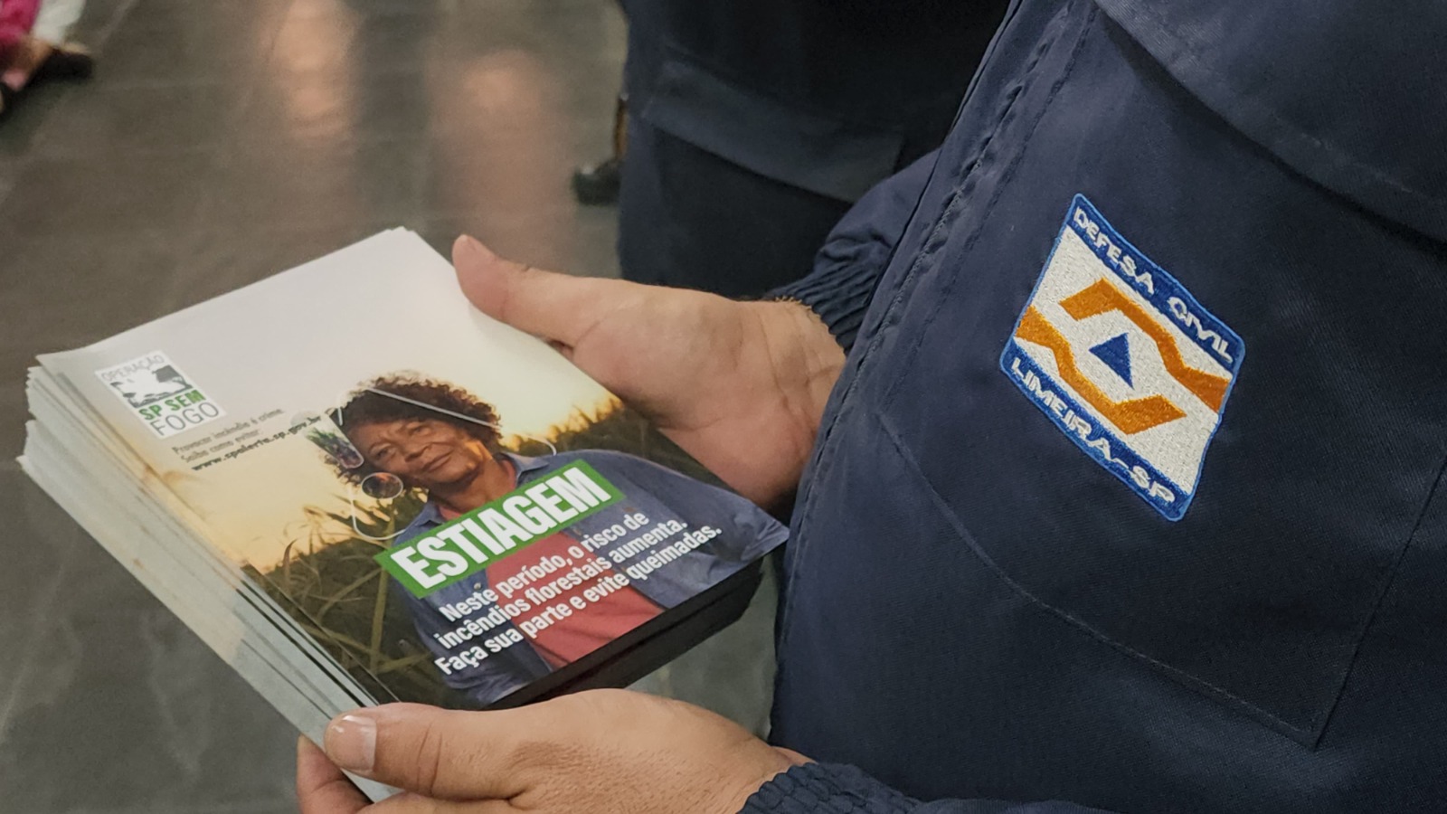 Defesa Civil de Limeira inicia campanha de conscientização sobre período de estiagem